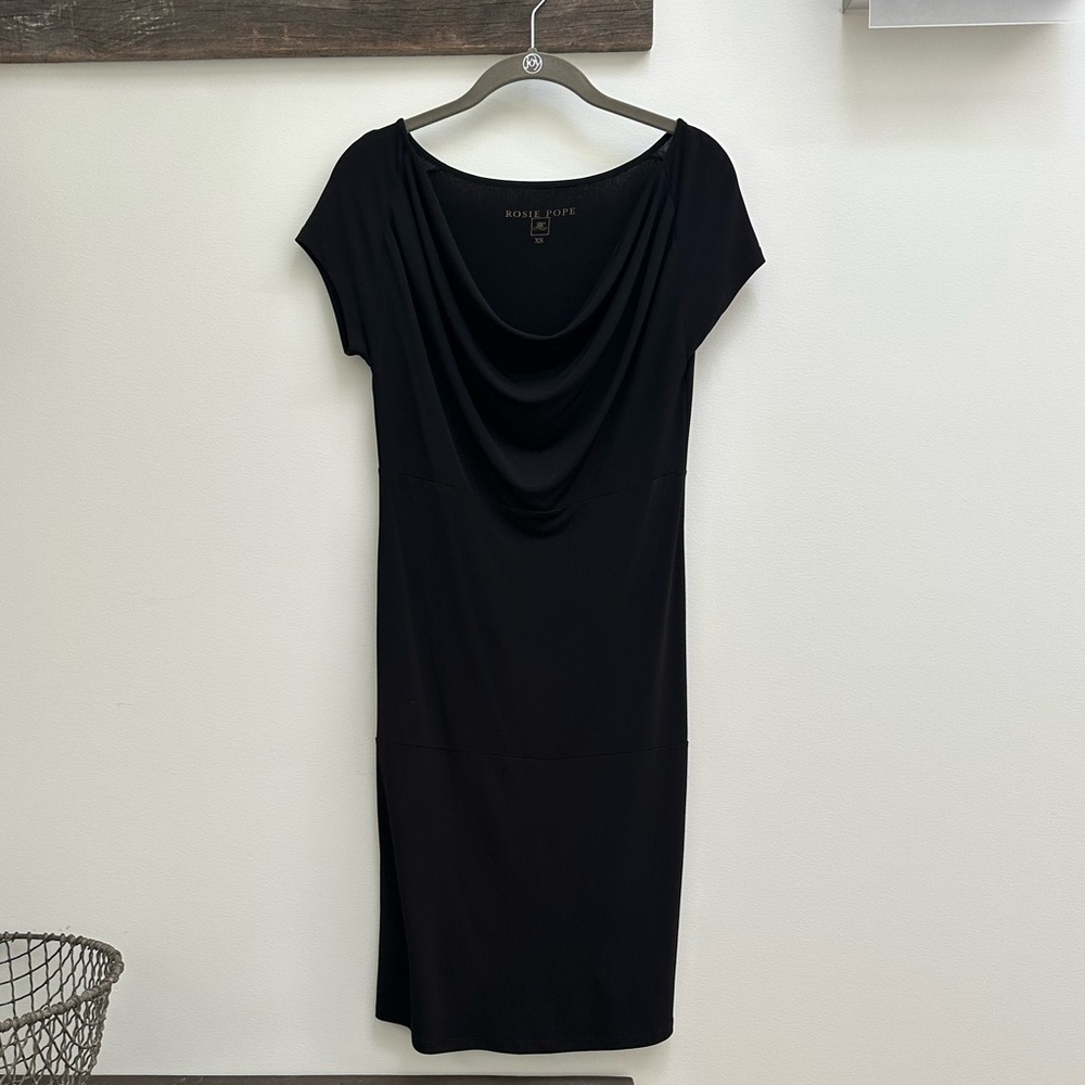 Rosie Pope XS Black Maternity Dress